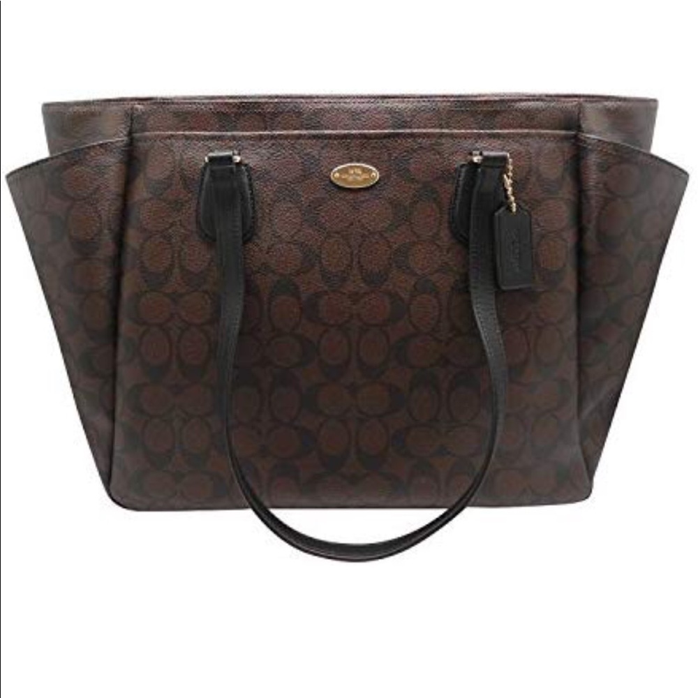 Coach tote/  diaper bag - Picture 2 of 7